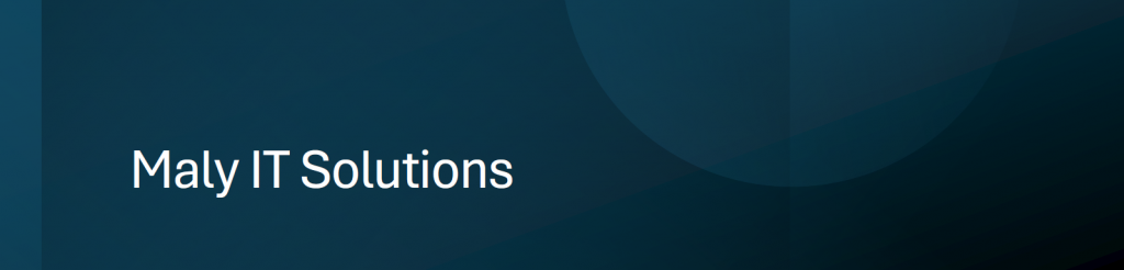 Maly IT Solutions banner