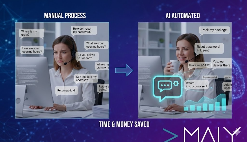 Manual Processes vs AI Automated