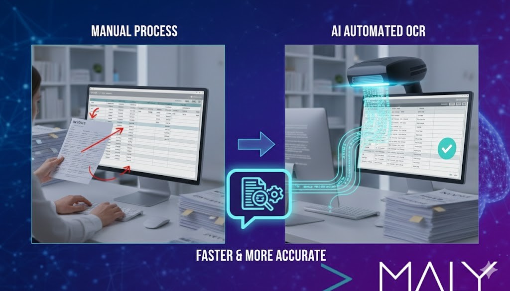 Manual Processes vs AI Automated OCR