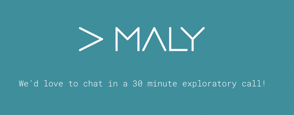 Maly IT Solutions - we'd love to chat 